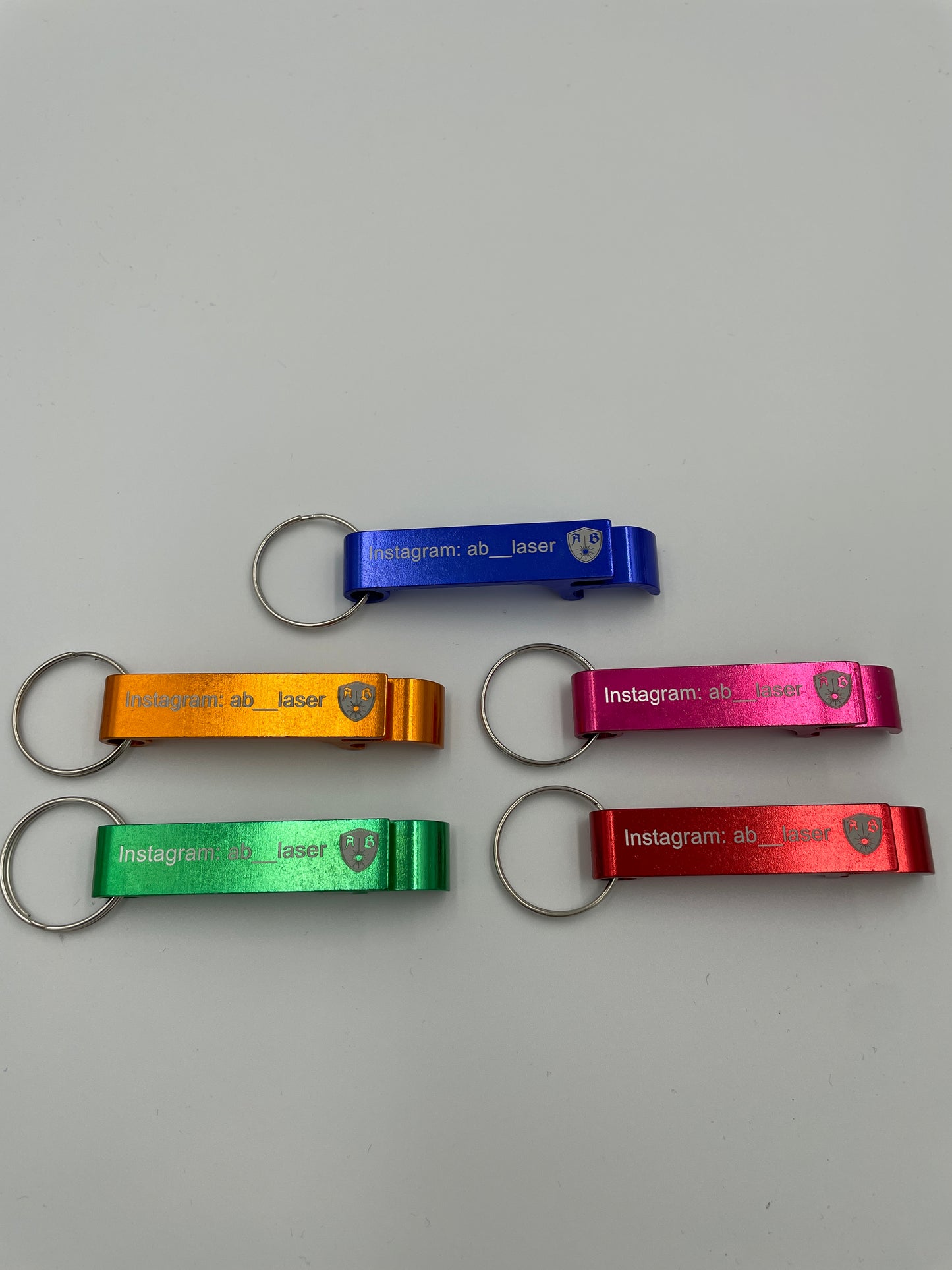 flaschenöffner schlüsselanhänger personalisiert aluminium