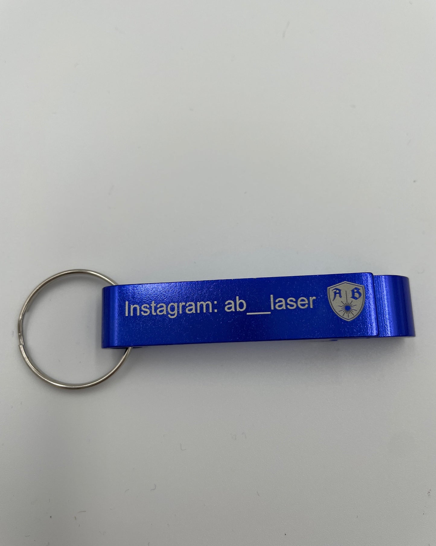flaschenöffner schlüsselanhänger personalisiert aluminium